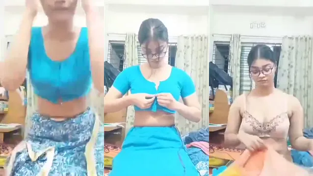 Desi Girl Lifts Top to Show Off Perky Boobs in Viral MMS