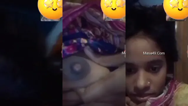 Watch Desi Village Girl Shows Off Her Boobs on VC Video full viral video leaked