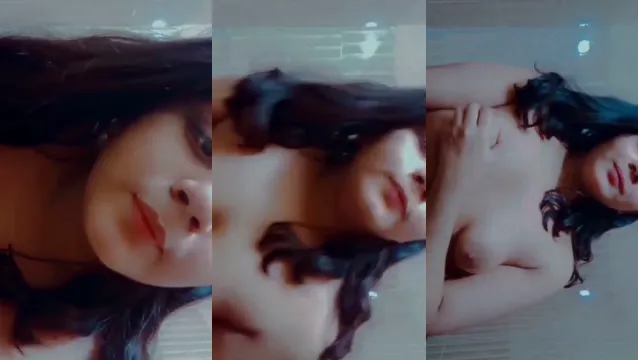 Watch Desi Kız Büyük Doğal Gözelerle Sıcak Amatör Videoda full viral video leaked
