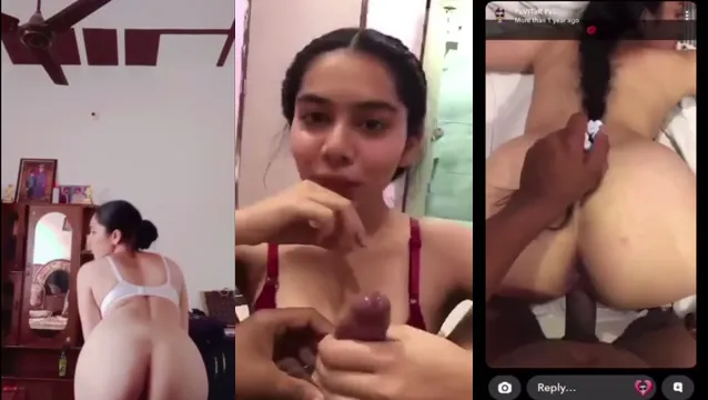 Punjabi Raand Leaked MMS - Sexy Boobies Lick and Doggy Dance