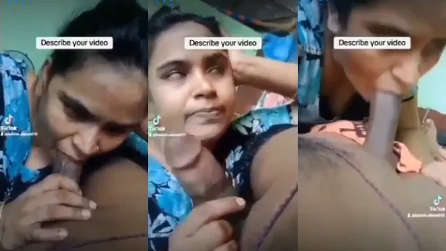 Watch Indian Memsaab Gives Her Pati a Spicy Blowjob on TikTok full viral video leaked