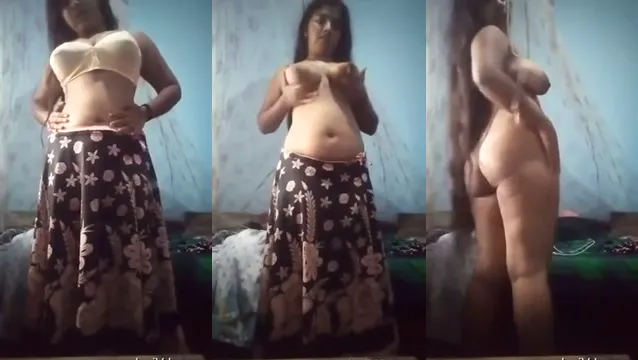 Watch Desi Girl Teases Her Juicy Curves and Bouncy Ass for Her BF in HD full viral video leaked