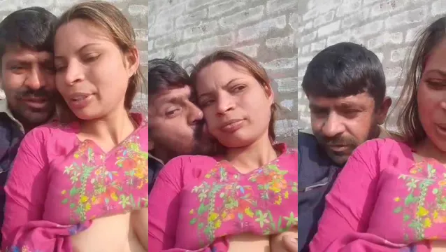 Pakistanische Schwägerin's Brüste Hart Im Hotelzimmer Gedrückt