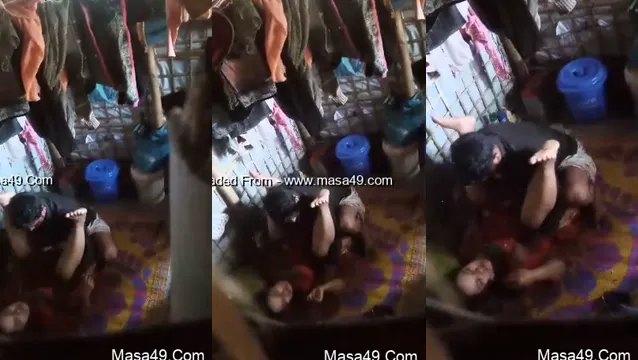 Desi Bhabhi Caught Fucking by Brother-in-Law in Kitchen