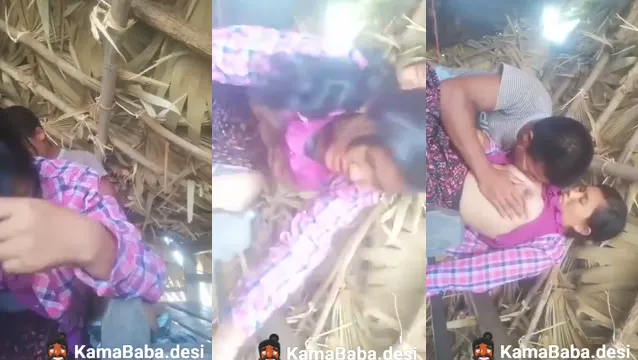 Nepali Village GF Rides Her BF in a Rustic Hut Full of Passion