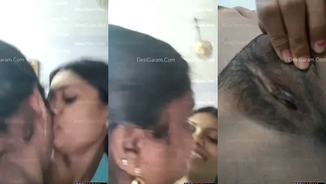 Tamil Stepdaughter Teases Stepmom with Forbidden Lesbian Passion