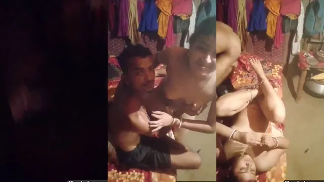 Desi Wife Teases and Tempts Husband with Hot MMS Action