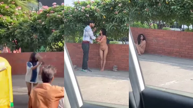 Jaipur Girl Gets Wild Naked On Busy Road After Drunk Breakup