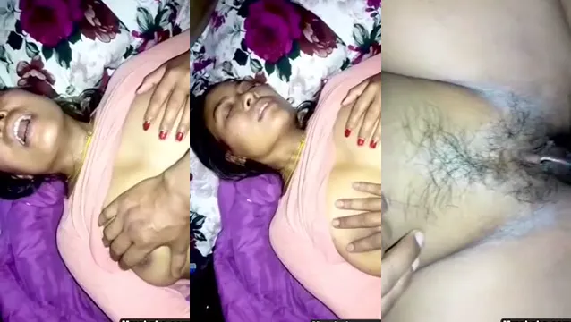 Desi Village Wife Boobs Pressing and Rough Fucking HD Leak