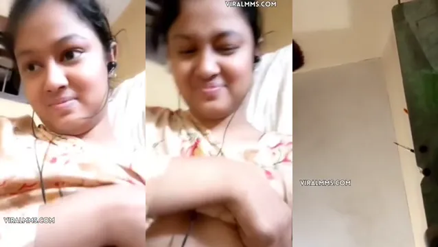 Watch Desi Girlfriend Nagpapakita ng Kanyang Malaking Boobs at Nipples sa Nakalagay na MMS full viral video leaked