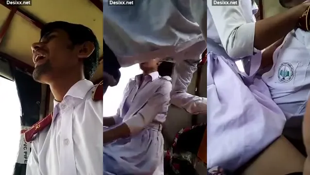 Gadis Kolese Berantak di E-Rickshaw dengan Boyfriend Desi