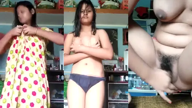 Mature Bengali Girl Fingering Her Hairy Pussy with Wild Abandon