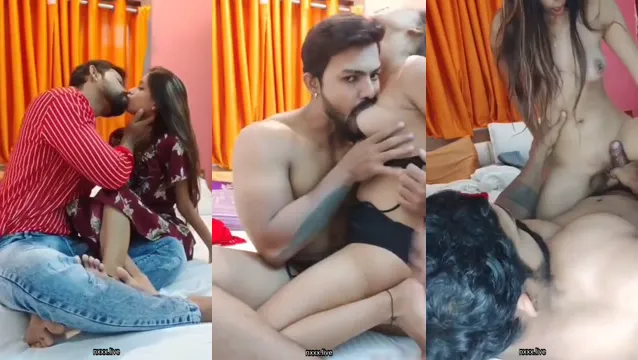 Hubená desi holka s BF divoce v hotelovém pokoji