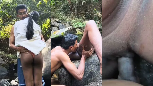 Watch Indian Village Couple's Jungle Pond Wild Encounter Passionate Public Sex Video full viral video leaked
