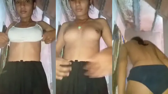 Cute Desi Girl Shows Off Her Tight Boobs in a Sexy Tease