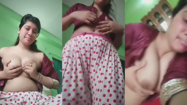 Garota Desi Gata Exibe Seus Peitos Grandes Durante Chamada de Sexo Quente