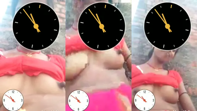 Watch Desi Bhabhi zeigt ihre lukrativen Brüste in einem viralen Leak-Video full viral video leaked
