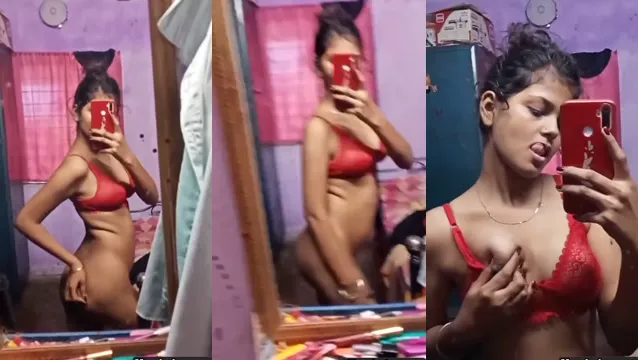 Watch Une fille desi chaude taquine son petit ami avec des jeux de seins lors d'un appel vidéo full viral video leaked