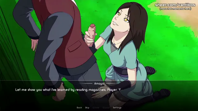 18yo Kunoichi Trainer Gets Big Ass Creampie in Naruto Bathroom Hentai