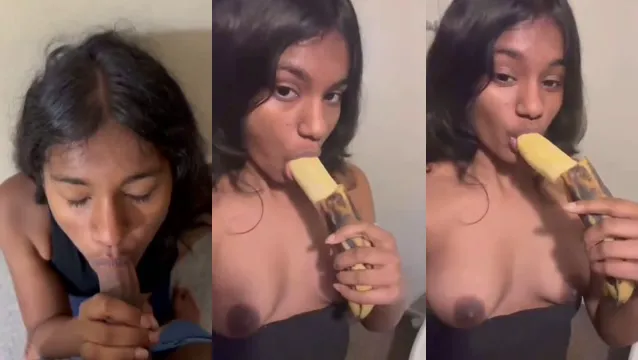 Seductive Bengali Babe Strips Naked for Wild Blowjob Action