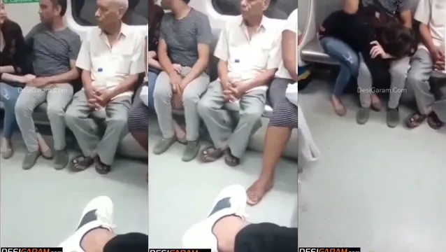 Garota Ousada Faz Bate Brasil Ousado em Trem Lotado