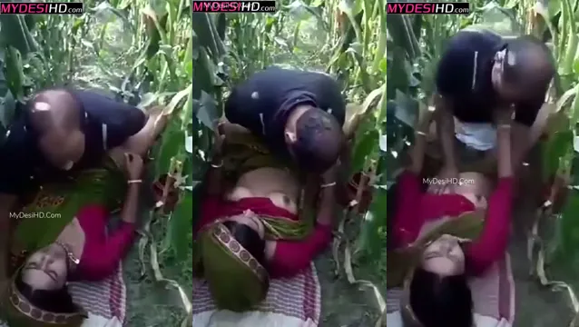 Bangladeshi Bhabhi Gets Pounded in Wild Jungle Public Fuck