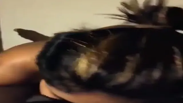Indian Girlfriend Deep Throat Blowjob with Red Lips in Private Room