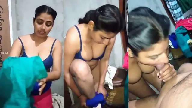Desi Randi Gives Sloppy Blowjob Before Wild Outdoor Fucking