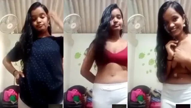 Mallu College Girl Teases Topless in Viral Video Call