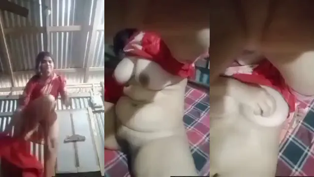 Desi Girl Nude Body Tease and Neighbour Peeping Scandal Video