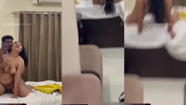 Mumbai Bank Clerk Bends Over Desk for Wild Doggy Style Action