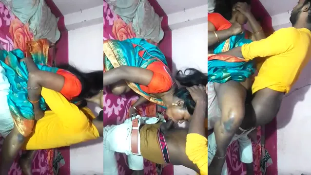 Watch زوجة القرية الهندي تقضي ليلة غرامية مع زوجها في فيديو مفرج full viral video leaked