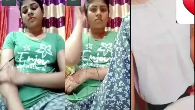 Desi-tjej visar bröst i viralt videosamtal med pojkvännen
