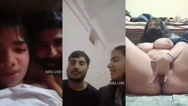 Desi Girlfriend Boobs Pressing & Deep Throat Sucking - Wild Masturbation Part 2