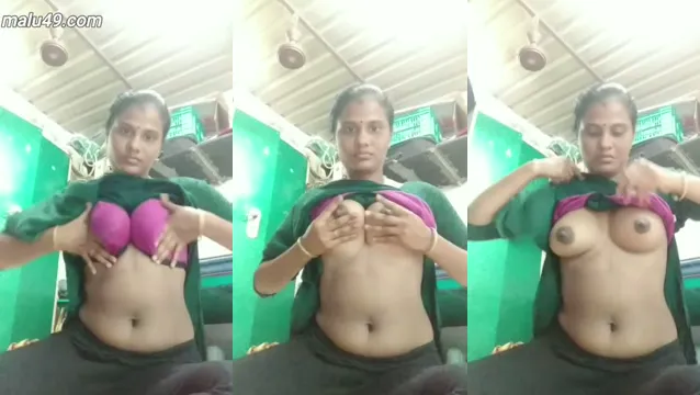 Watch فيديو سري أخت الزوج العربية تشد الثديين مع حماس full viral video leaked