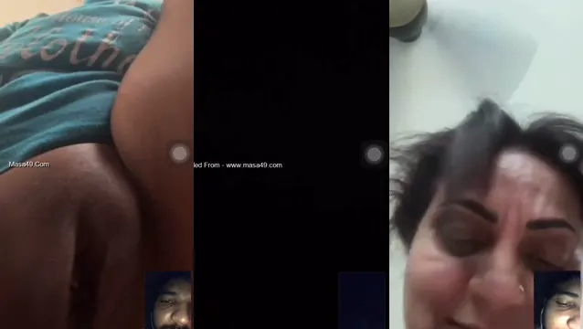 Desi Aunty Slowly Lifts Sari Revealing Wet Pussy in Viral Video 2026