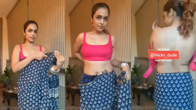 Watch Desperate Mallu Babe Strips Her Saree for Rent Money full viral video leaked