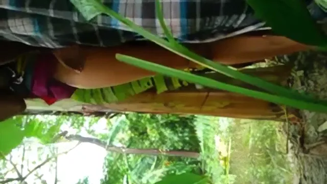 Local Bengali Boudi Fucks Desi BF Wildly in Jungle MMS Leak