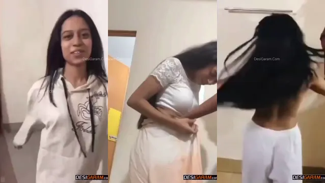 Desi Girlfriend Nude Riding Cock with Wet Pussy Grinding and Ass Slapping