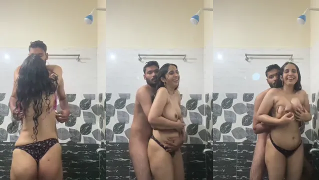 Watch Steamy Shower Scene Bhabhi Gives Wild Nude Blowjob and Boob Press full viral video leaked