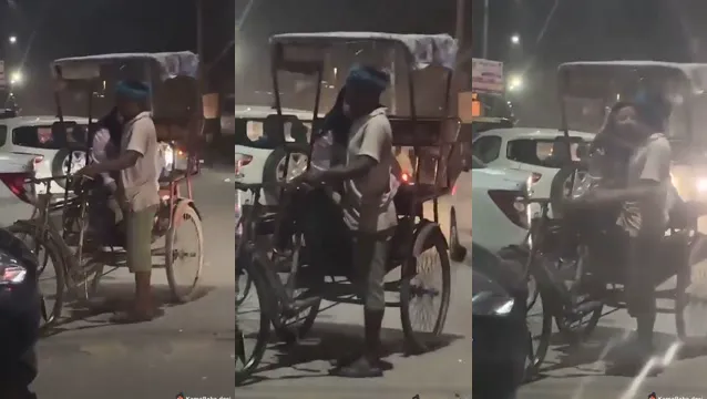 Watch Mumbai Girl Gives Rickshaw Driver Hard Handjob In Public full viral video leaked
