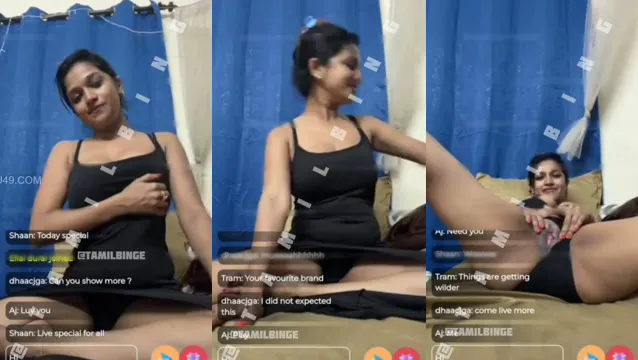 Lavanya Manickkam's Sizzling 121 Show with Explicit Desi Pleasure