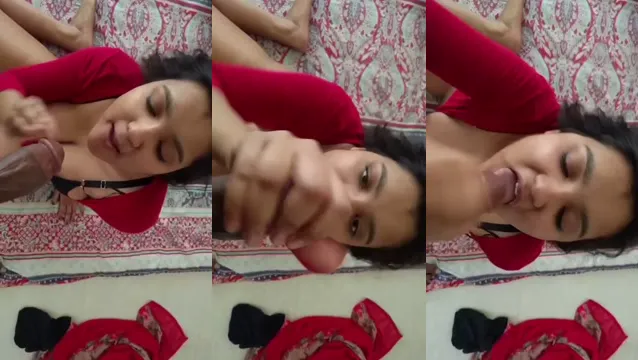 Esposa Atrevida Dá Chupada Quente no Hotel com Amante Secreto