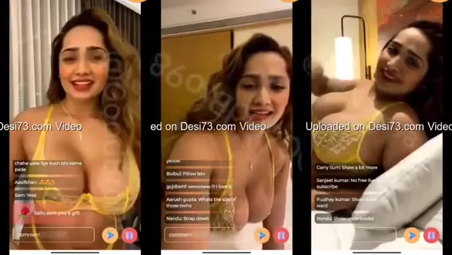 Watch Aditi Mistry's Nude Tango Tease Exposed Tits and Ass Play full viral video leaked