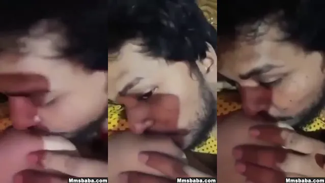 Desi Girl Gets Boobs Sucked by Lover After Teasing Refusal