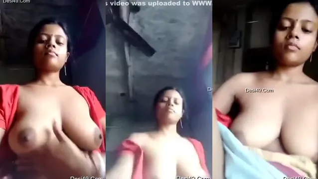 Desi Village Bhabhi Strips Down for a Wild XXX Show
