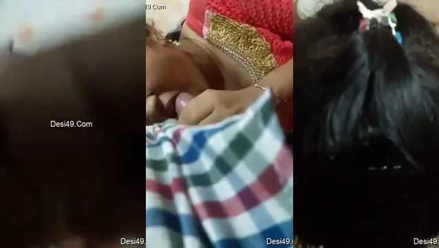 Vídeo Vazarado de Cunhada Bangladexa Dando Chupada Selvagem no Banheiro para o Cunhado