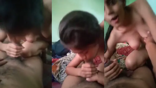 Watch Pilipino Girlfriend Giving Blowjob with Lipstick full viral video leaked