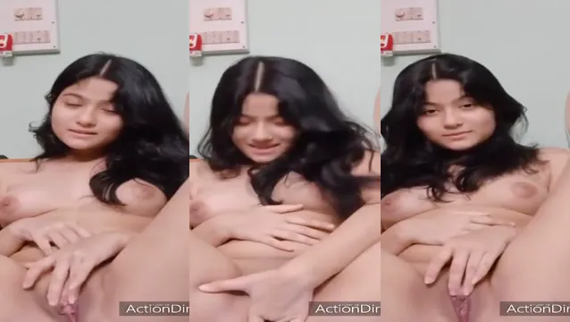 Indian Bhabhi Teases with Juicy Pussy and Tits in Leaked HD Clip