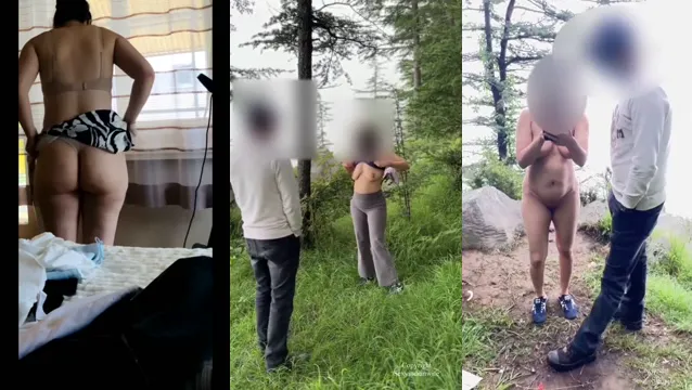 Watch Hotwife Outdoor Dare Fuck - Risky Public Sex in the Open full viral video leaked